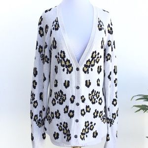 Cabi Animal Print Cardigan